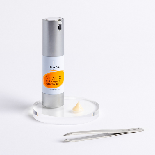 Hochwirksame Pflege für die Augen - Eye Recovery Gel/Diamond Pinzette
